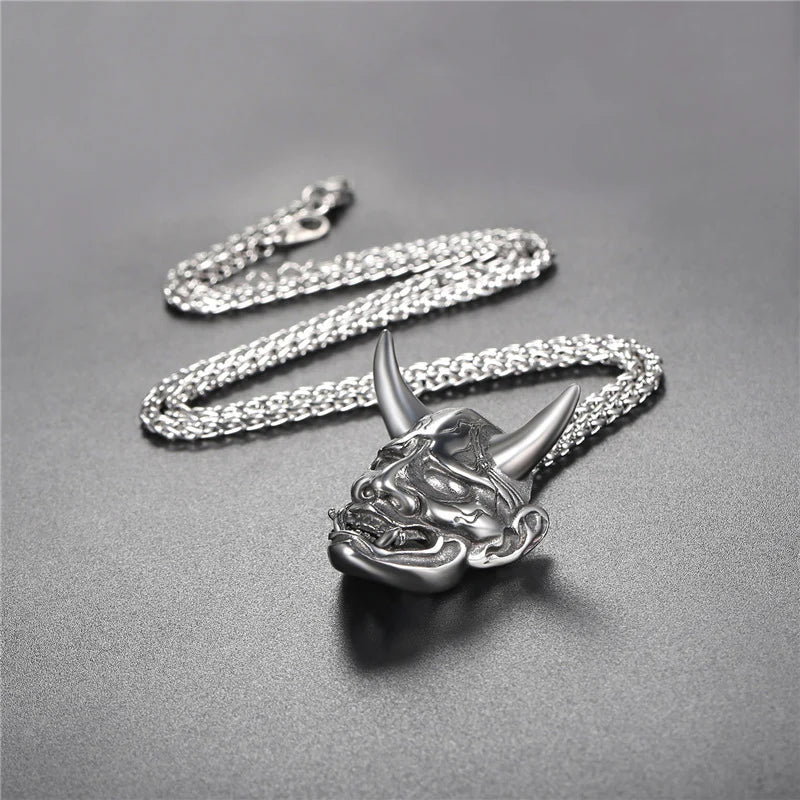 Handcrafted Hannya Necklace