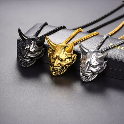 Handcrafted Hannya Necklace